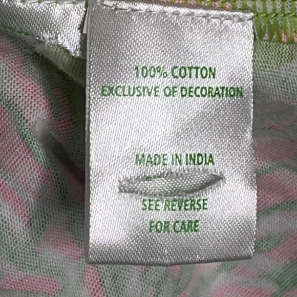 Lilly Pulitzer Cody Dress Womens M Green Floral Swing T-Shirt Short Sleeve NWOT - Picture 6 of 6